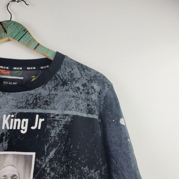 Rise As 1Ne Martin Luther King Jr Bleach Shirt - Picture 4 of 12